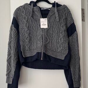 NWT Zara Zip-up